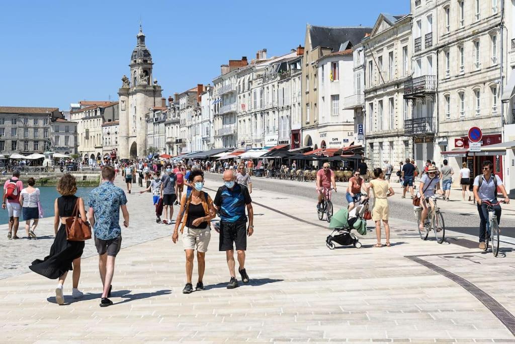 Ferienwohnung Plein Charme Aux Minimes Terrasse Calme + Parking La Rochelle  Exterior foto